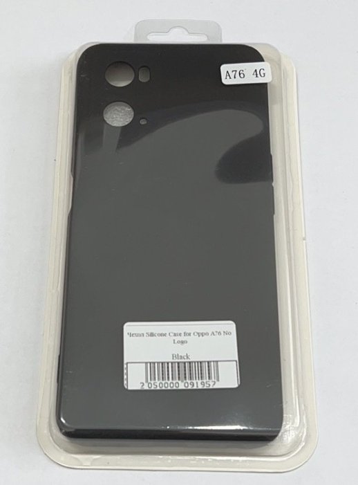 Чохол Silicone Case for Oppo A76 No Logo White