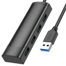 USB HUB HOCO HB41 4в1 Easy safety (4 порти USB 3.0), 20 см