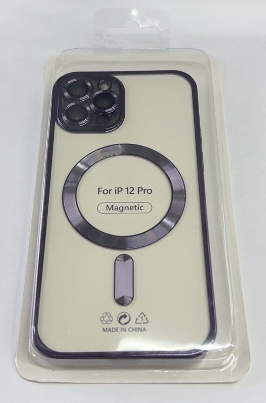 Case Magsafe With Frame for Apple Iphone 12 Pro Gold