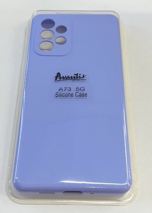 Avantis Full Silicone case Samsung A73 5G Lilac pride