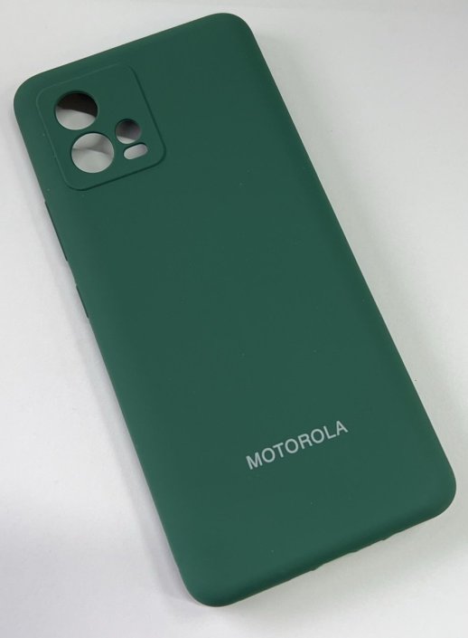Чохол Silicone Case for Motorola G72 Dark Green