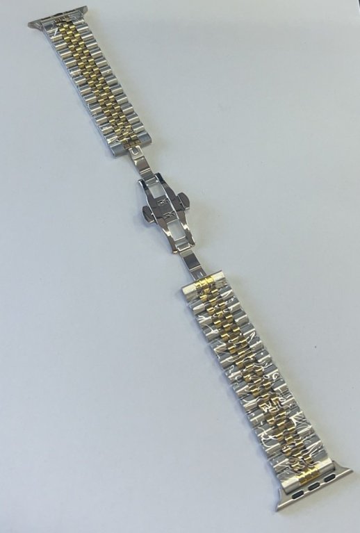 Ремінець для Apple Watch Deep Steel 42/45/49mm Silver