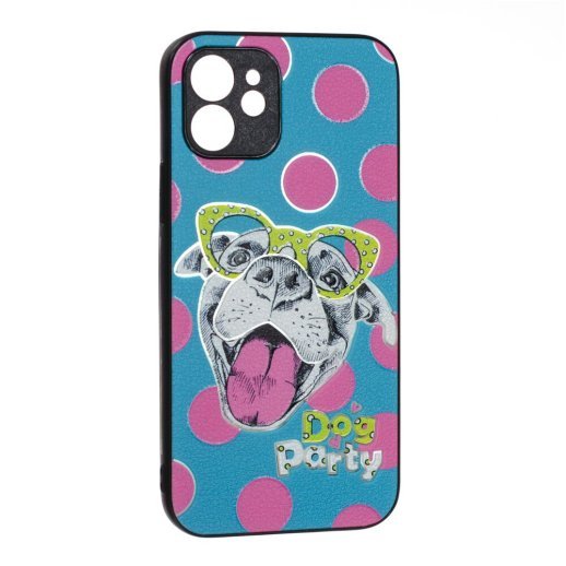 Накладка Fashion Mix для Apple iPhone 12 Party Dog
