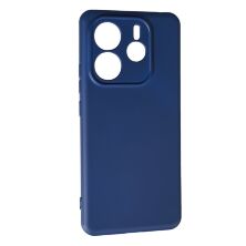 Силікон Case SMTT (AA) для Xiaomi Redmi Note 14 (5G) Dark Blue