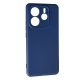 Силікон Case SMTT (AA) для Xiaomi Redmi Note 14 (5G) Dark Blue