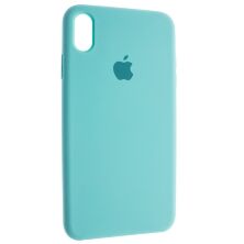 Задня накладка Silicone Case APPLE IPHONE XS MAX, відкритий низ 20