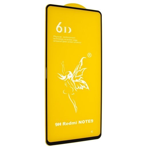 Захисне скло 6D PREMIUM XIAOMI Redmi Note 9 2020