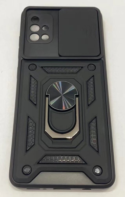 Armor Case With Curtain for Samsung A51 4G