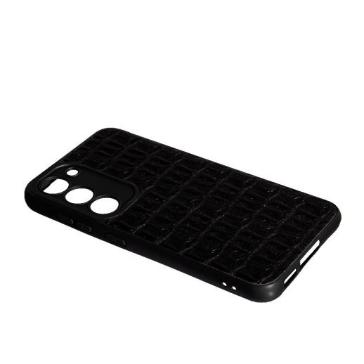 Накладка Leather Case для Samsung S23 Plus Кроко