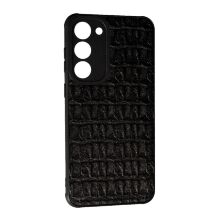 Накладка Leather Case для Samsung S23 Plus Кроко