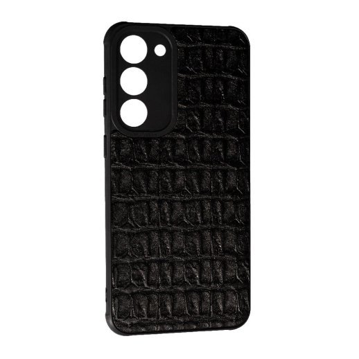 Накладка Leather Case для Samsung S23 Plus Кроко
