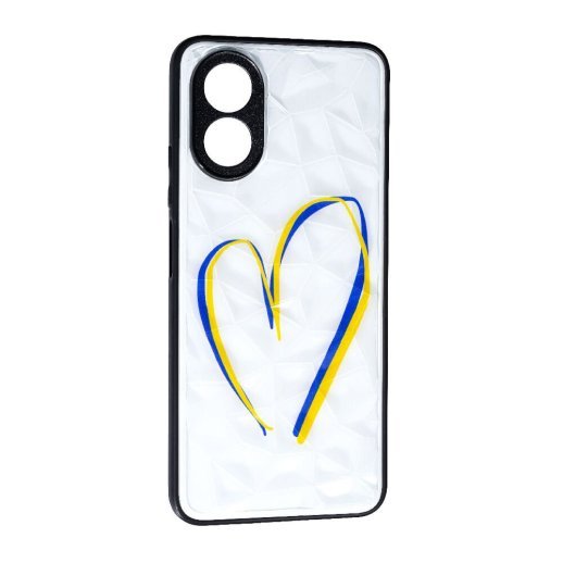 Накладка Prisma UA для Oppo A38 Ukrainian heart