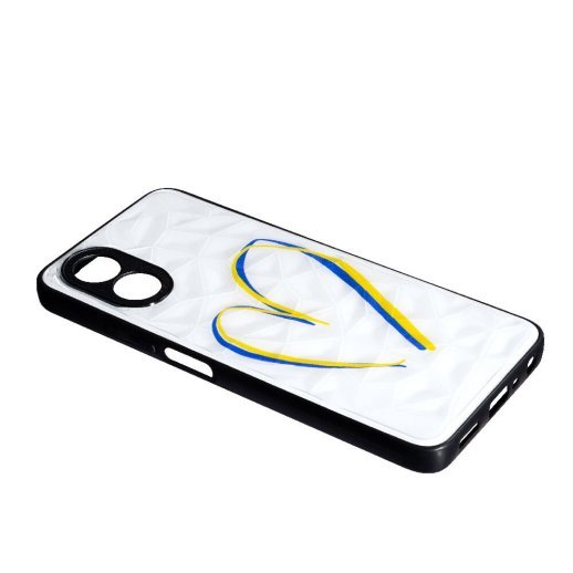 Накладка Prisma UA для Oppo A38 Ukrainian heart