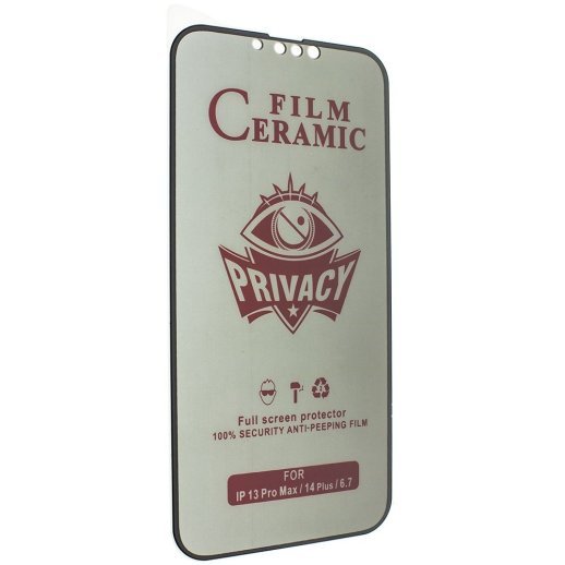 CERAMICS FILM PRIVACY APPLE iPhone 14 PLUS 6,7" ЧОРНИЙ