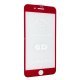 Захисне скло 6D ORIGINAL для APPLE IPHONE 7 | 8 ЧЕРВОНИЙ