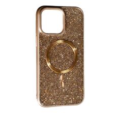 Накладка Diamond Magsafe для Apple iPhone 16 Pro Max Gold