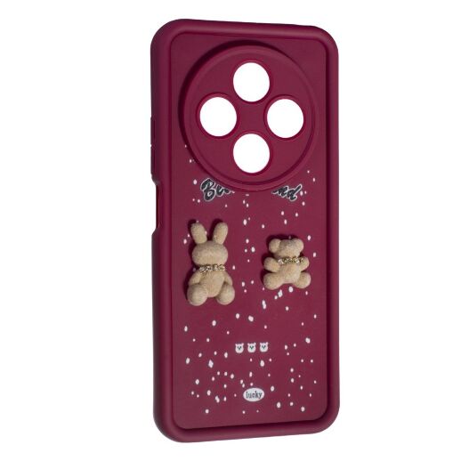 Силікон Best Friend для Xiaomi Redmi 14C/Redmi A4/Poco C75 Bordo