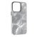 Накладка Marble Style для Apple iPhone 14 Pro Silver