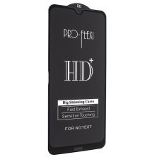 Захисне скло PRO-FLEXI HD+ XIAOMI Redmi Note 9 2020 ЧОРНИЙ