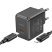 Мережевий зарядний пристрій HOCO CS15A PD 30W TYPE-C + Кабель TYPE-C - Lightning ЧОРНИЙ