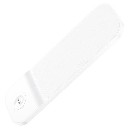 Бездротовий зарядний пристрій HOCO CQ5 3В1 APPLE WATCH БIЛИЙ