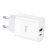 Мережевий зарядний пристрій HOCO NT9 TYPE-C PD 20W + USB QC 3.0, БІЛИЙ