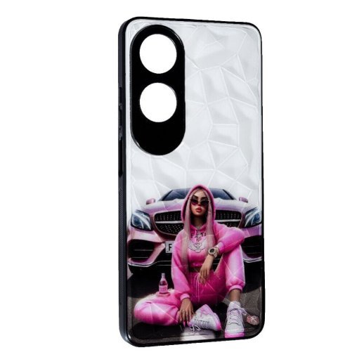 Накладка Prisma Ladies New для Oppo A60 Pink Car