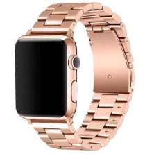 Ремінець металевий для годинника APPLE WATCH 38MM / 40MM / 41MM 3-Bead Metal №21
