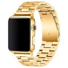 Ремінець металевий для годинника APPLE WATCH 38MM / 40MM / 41MM 3-Bead Metal №21