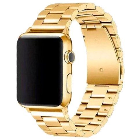 Ремінець металевий для годинника APPLE WATCH 38MM / 40MM / 41MM 3-Bead Metal №21