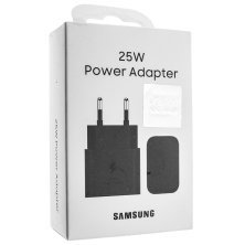 Мережевий зарядний пристрій SAMSUNG T2510 GaN 25W original (EP-TA845XBEGCN), чорний в упаковці
