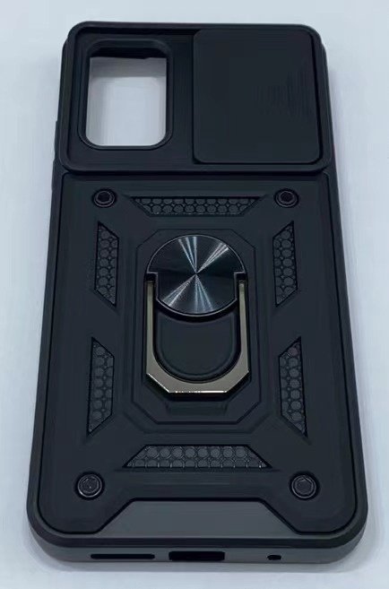 Armor Case With Curtain for Xiaomi Poco M3 Black