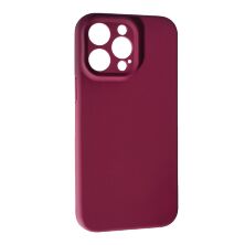 Силікон Case Softy для Apple iPhone 15 Pro Max Bordo