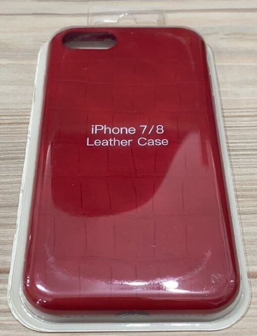 Чохол Croco Leather Apple iPhone 7 / 8 / SE 2020 Red