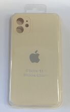 Чохол Silicone Case Copy Apple iPhone 11 Square Antigue White, 20