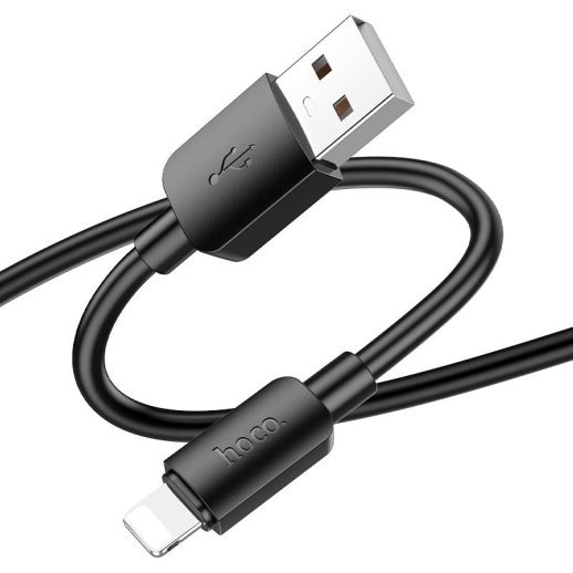 USB кабель HOCO X96 USB - Lightning 1M ЧОРНИЙ