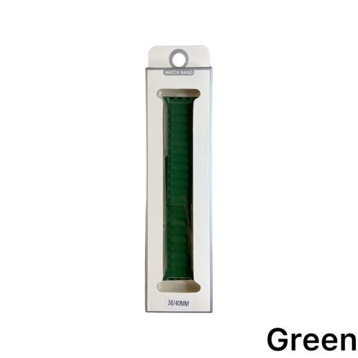 Ремінець для Apple Watch Silicone Magnetic 38/40mm Green