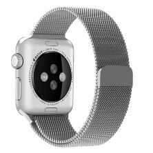 Ремінець металевий INKAX WB-04 для Apple Watch 42мм | 44мм | 45мм | 49мм SILVER
