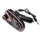 FM Модулятор M1 Bluetooth / гучномовець ЧОРНО-РОЖОВИЙ