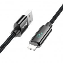 USB кабель HOCO U125 Benefit USB - Lightning, чорний