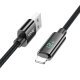 USB кабель HOCO U125 Benefit USB - Lightning, чорний