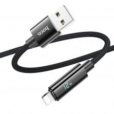 USB кабель HOCO U125 Benefit USB - Lightning, чорний