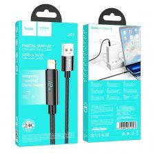 USB кабель HOCO U125 Benefit USB - Lightning, чорний
