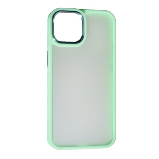 Чохол Matte Metal Buttons для Apple iPhone 13/14 Green