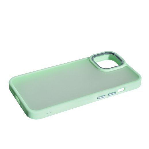 Чохол Matte Metal Buttons для Apple iPhone 13/14 Green