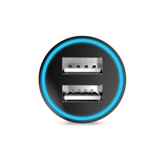 Автомобільний зарядний пристрій HOCO UC204 2 USB 2.4A