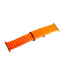 Chain Strap Band для Apple Watch 42/44/45/49 mm Purple and Orange