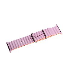 Chain Strap Band для Apple Watch 42/44/45/49 mm Purple and Orange