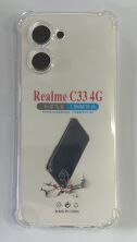 Case Clear ShockProof for Realme C33 Прозорий