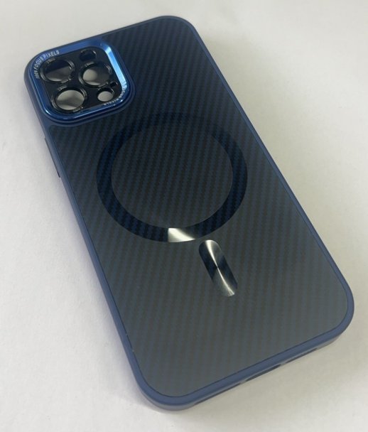 Case Carbone Shield Magsafe  for Apple Iphone 12 Pro Grey